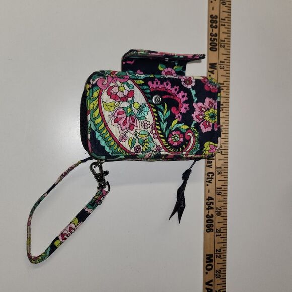 Petal Paisley Wristlet Wallet - Picture 5 of 6